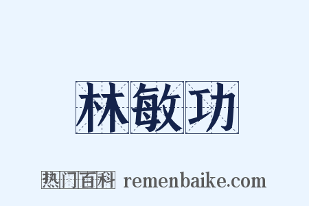 林敏功是什么意思的图片